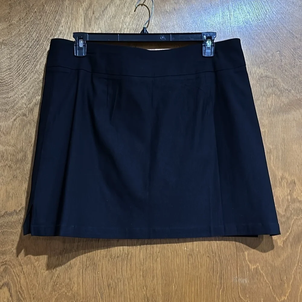 Rafaella Black Plus Size Skort Size XXL - NWOT - Picture 3 of 5